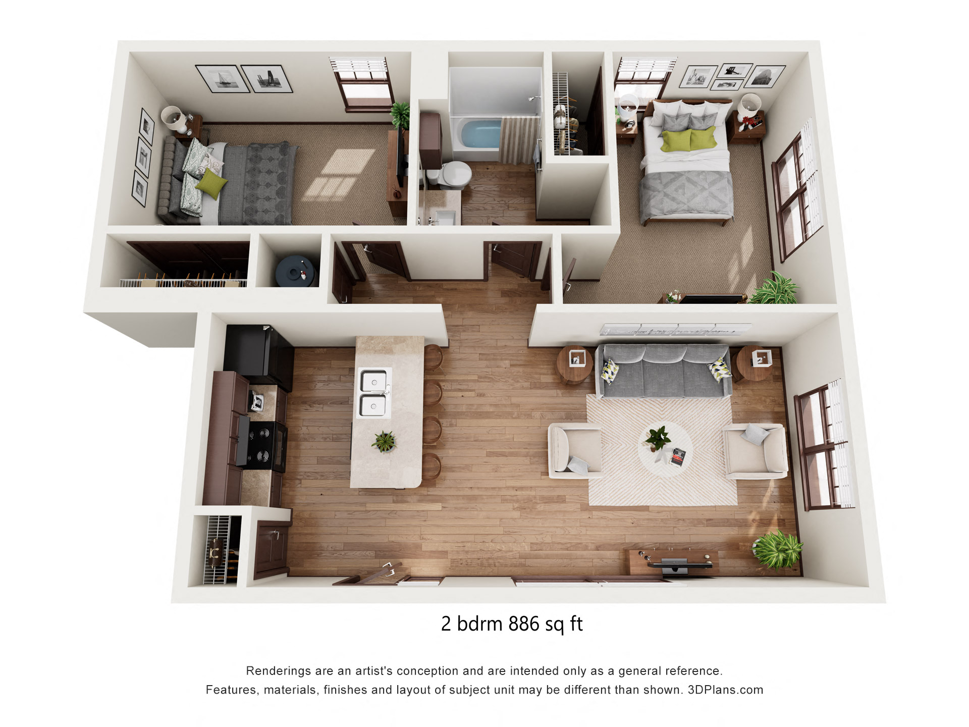Suite A Floorplan